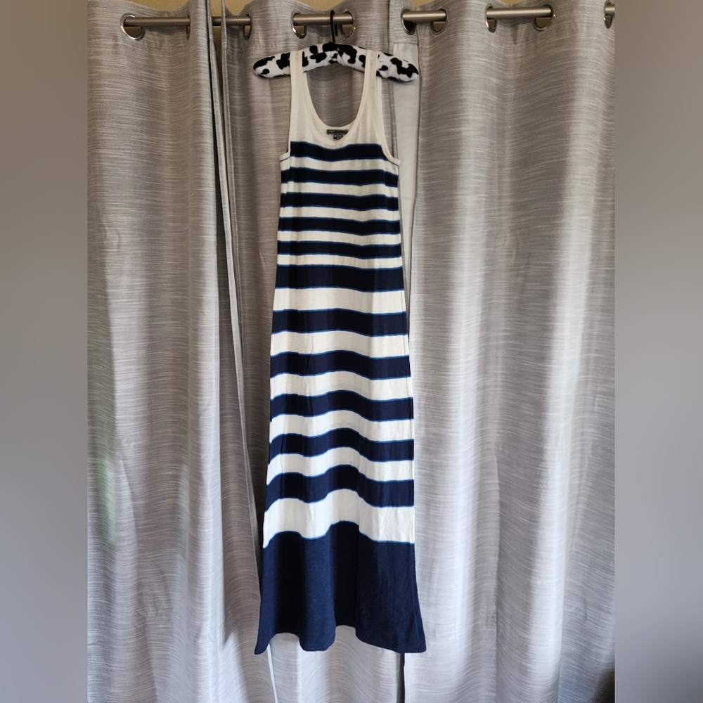 Vince Blue White Maxi dress